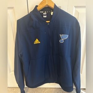Adidas Extra Large Men’s St. Louis Blues Wind Breaker Jacket